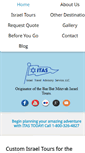 Mobile Screenshot of itastours.com